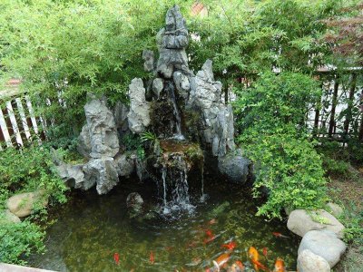 公園優美假山